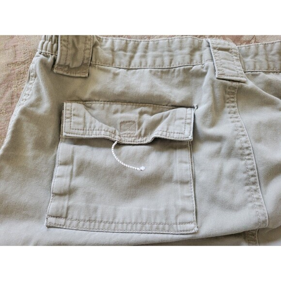 OUTDOOR LIFE Men's Khaki Cargo Shorts Size 34 Used Condition - See Photos - Picture 6 of 8